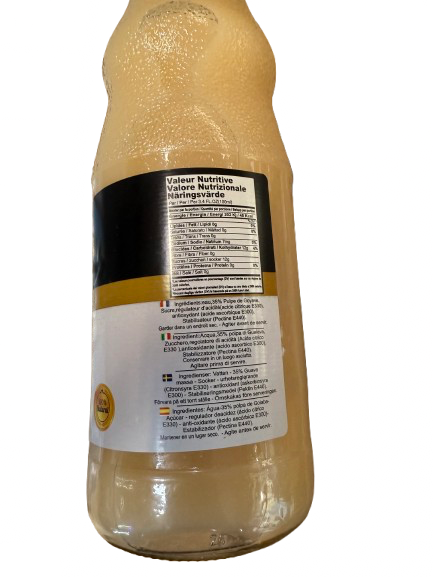 “Succo di guava  – 1L (bottiglia in vetro)