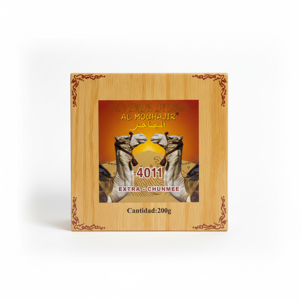 Al Mouhajir Tea 4011 Extra Chunmee - Immagine Professionale