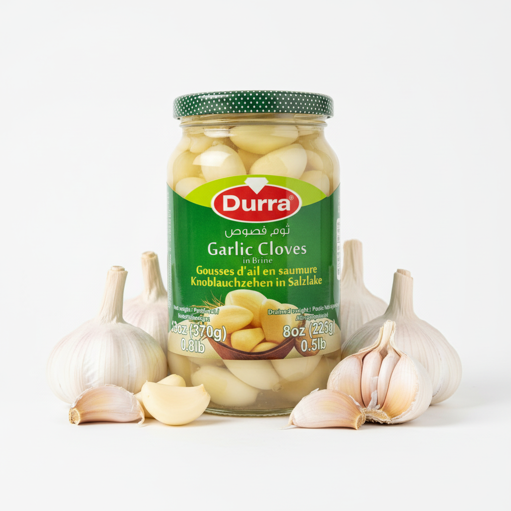 Spicchi d’Aglio in Salamoia Durra – Garlic Cloves in Brine | ثوم فصوص