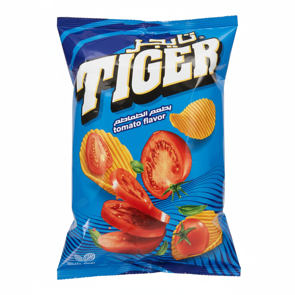 Tiger Chips Tomato - Immagine Professionale