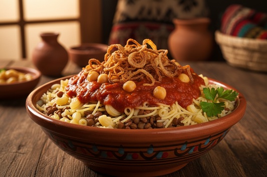 Kushari: La Ricetta del Piatto Nazionale Egiziano