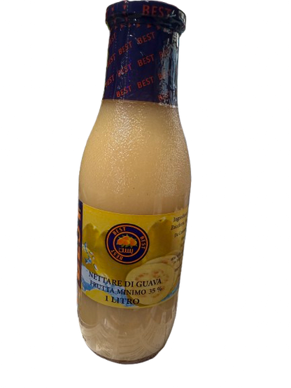 “Succo con polpa di guava  – 1L (bottiglia in vetro)