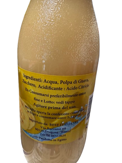 “Succo con polpa di guava  – 1L (bottiglia in vetro)