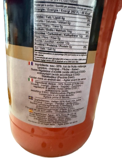 Succo di cocktail – 1L (bottiglia in vetro)