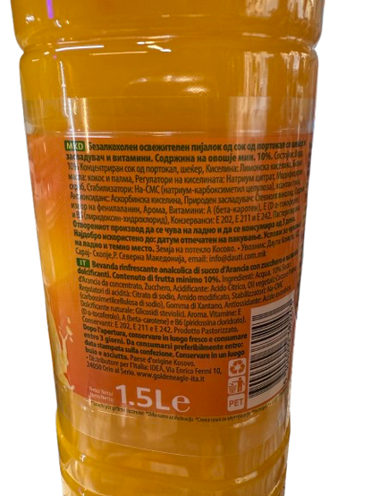“Succo Relax all’arancia – 1,5L