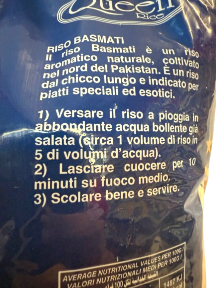 Riso Basmati – 1kg