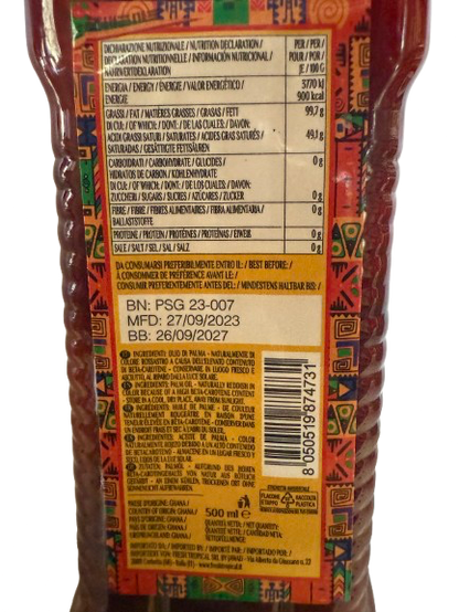 “Olio di palma – 500 ML