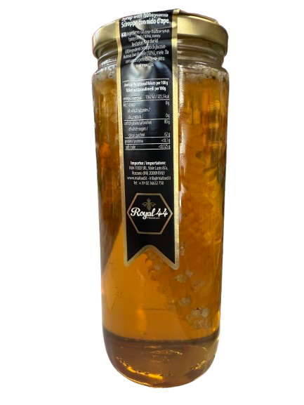 “Sciroppo di miele con favo – 600g