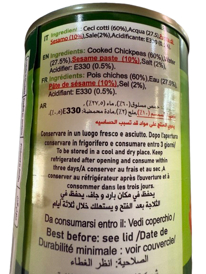 “Hummus con tahina – 370g