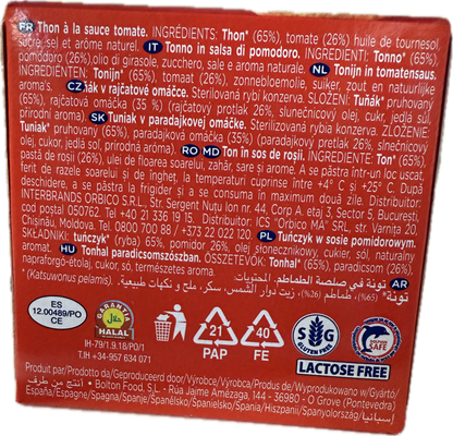 Tonno isabel alla salsa di pomdoro 80 g