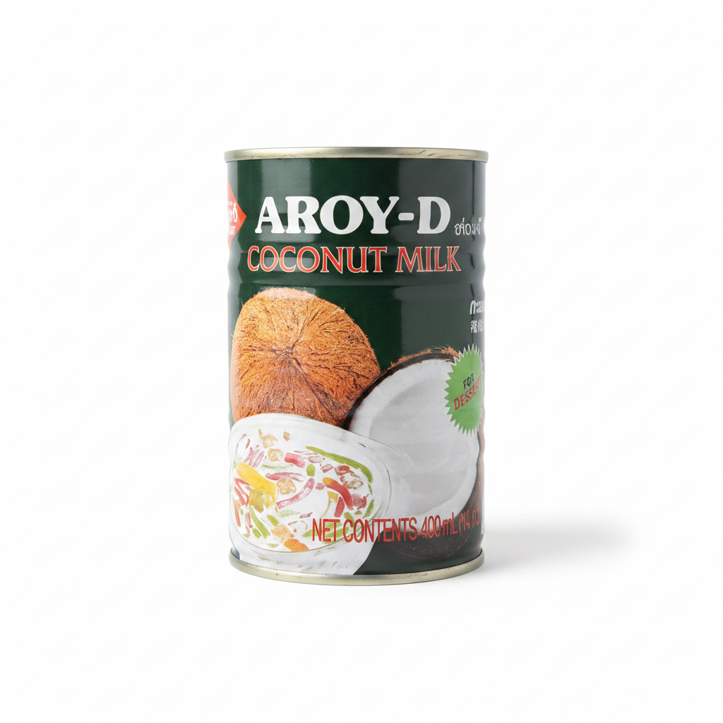 Aroy-D Latte di Cocco 400ml – Foto Professionale