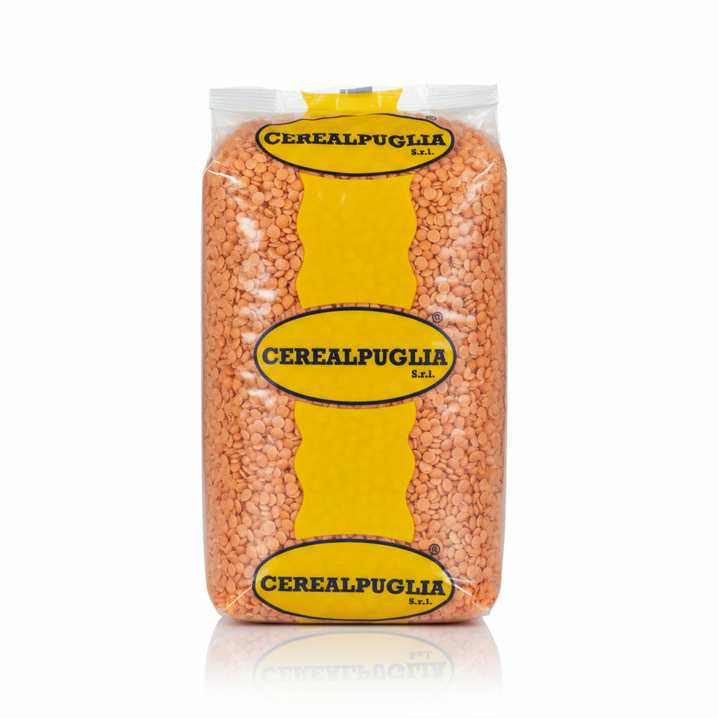 Cerealpuglia Lenticchie Rosse - Immagine Professionale