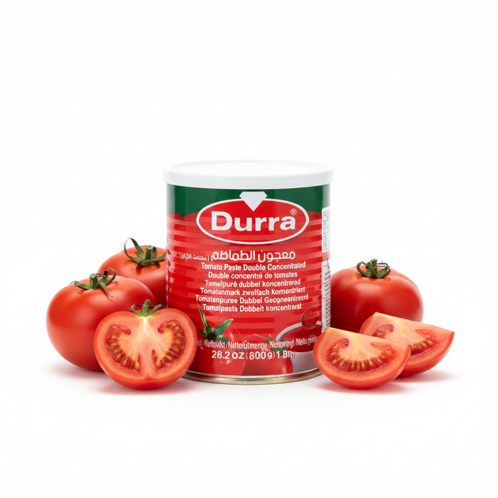Concentrato di Pomodoro Doppio Durra – 800g | معجون الطماطم