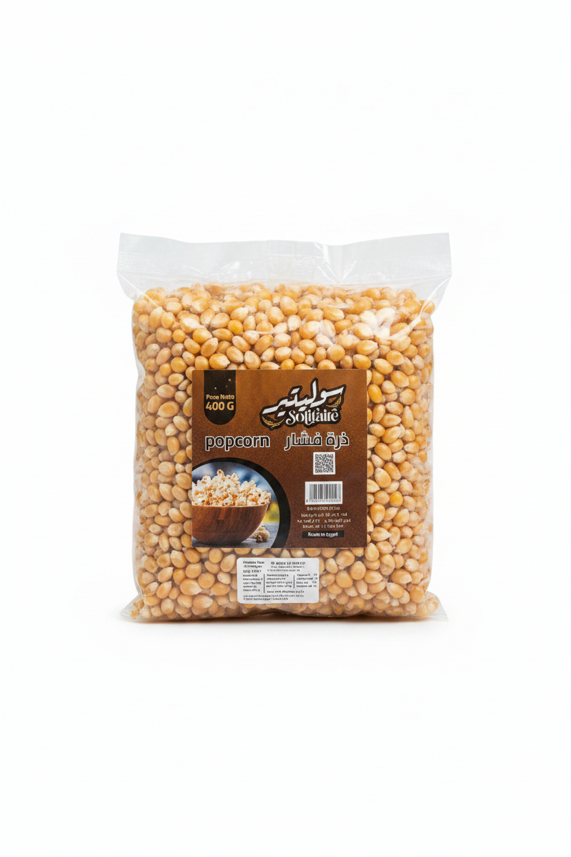 Mais per Popcorn Solitaire 400g – Foto Professionale