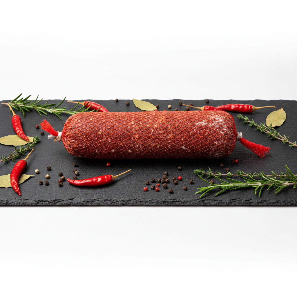 Salame di Manzo Piccante - Foto Professionale