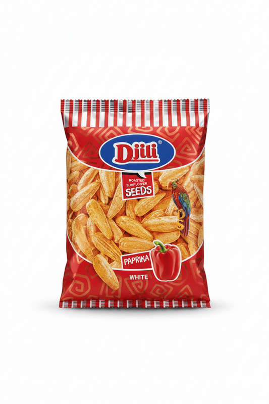 Semi di Girasole Tostati Paprika Bianchi Djili - Alta Qualità