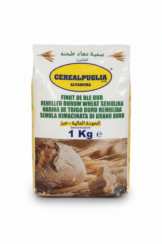 Semola Rimacinata Cereal Puglia - Alta Qualità