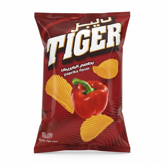 Tiger Chips Paprika - Immagine Professionale