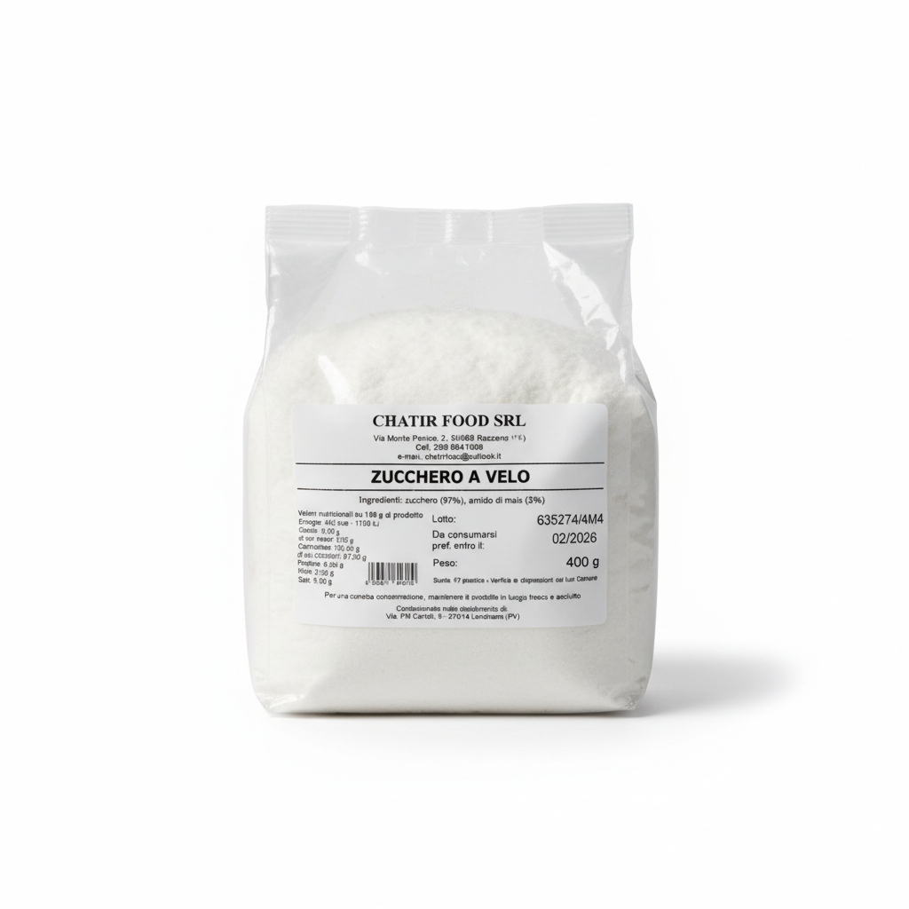 Zucchero a Velo Chatir Food - Immagine Professionale